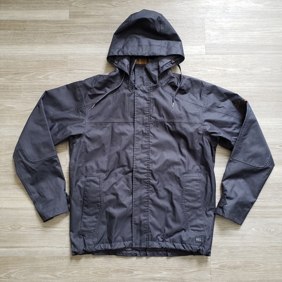 MEC "Standby Jacket" Medium Dark Gray Raincoat - Picture 2 of 9